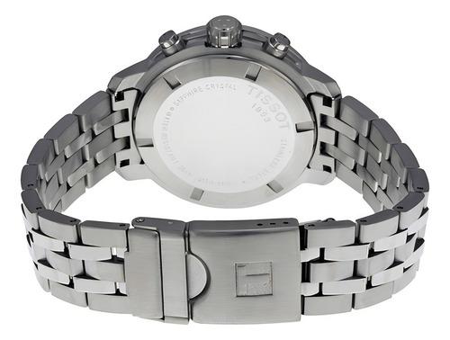 Relógio Tissot Prc200 T055.417.11.017.00 Branco Aço Cor Da Correia Prateado Cor Do Bisel Prateado Cor Do Fundo Prateado
