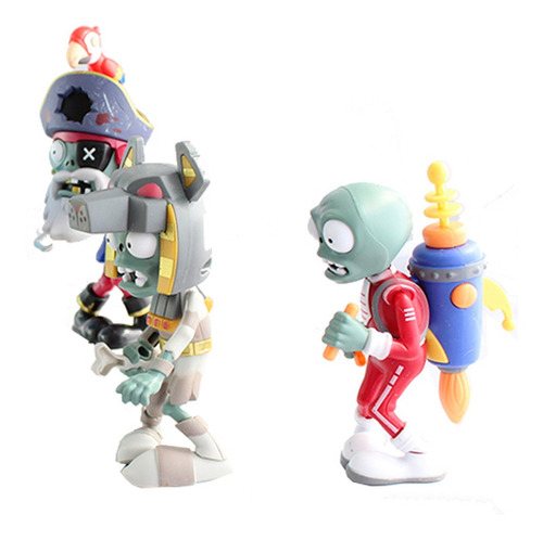 Set 10 Zombis Plantas Vs Zombies (Usado)