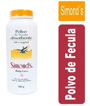 Comprar Polvo De Fécula Simonds Absorbente 100 G ( Talco Vegetal )