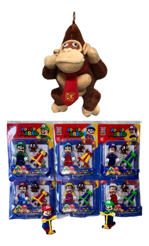 Carros Mario Kart Super Mario Bros Colección X 7 Figuras