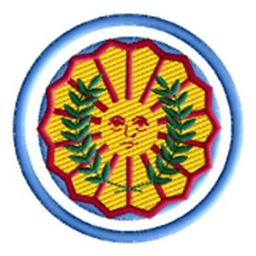 Parche Bordado Ejercito Argentino Sol De Mayo