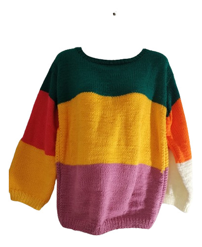 Suéters Multicolor Tejido