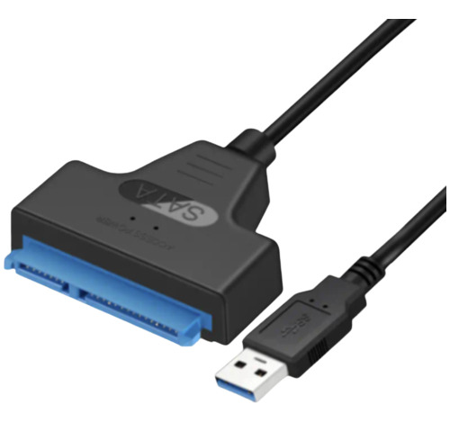 Cable Adaptador Sata A Usb 3.1 Disco Duro 2.5 Ssd Hdd Laptop