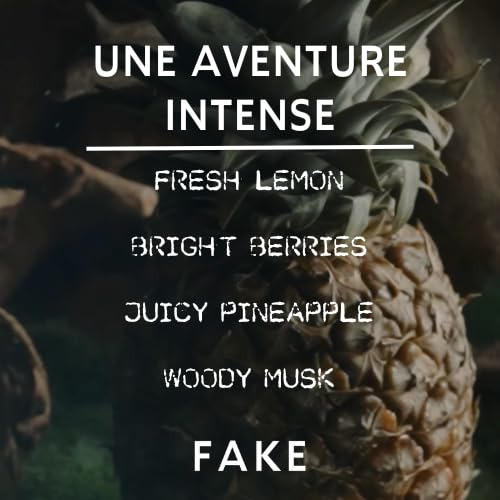 Perfume Fake Une Aventure Intense Eau De Parfum 50ml Para Ho