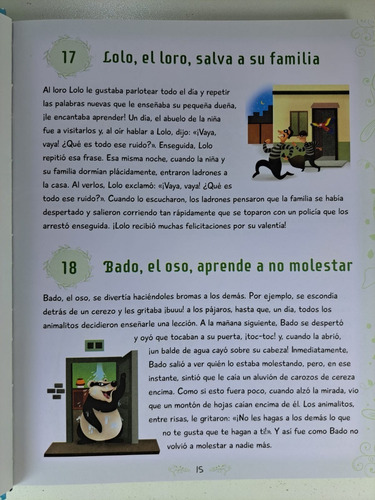365 Cuentos De Animales - Libro Infantil Formato Grande