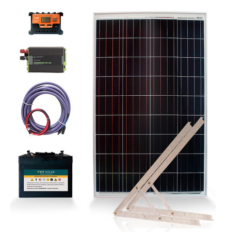 Kit Solar Aislada 300w Notebook Wifi Luces | Ultra