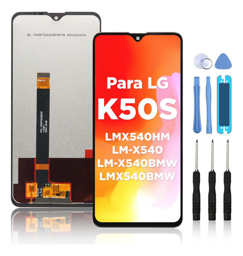 Pantalla Para LG K50s Lmx540hm Lm-x540 Táctil Lcd Display