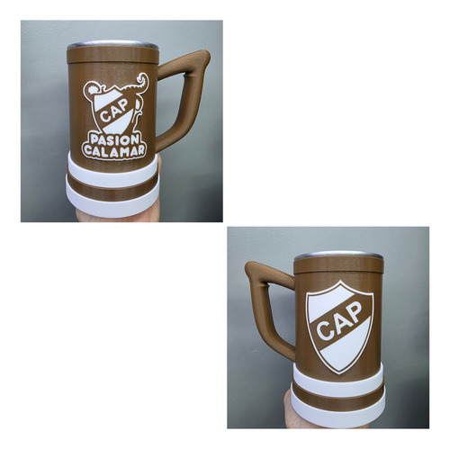 Jarra Chop Premium Platense 500ml Marrón