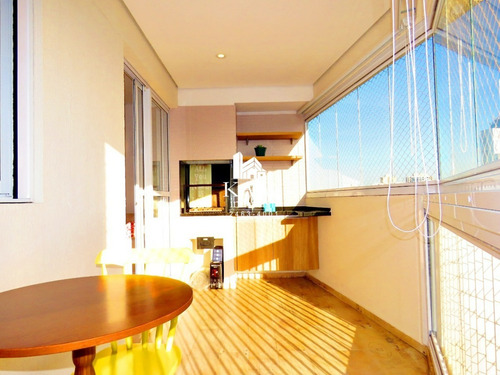 Imagem 5 de 30 de Apartamento Autêntico Reformado 82m² 3dormitórios Varanda Gourmet 2 Vagas