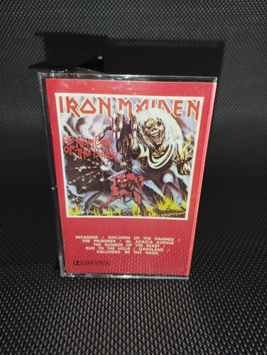 Iron Maiden - The Number Of The Beast K7 De Época Original (Usado)