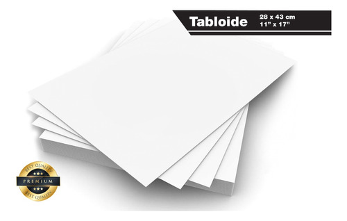 Papel Couche Brillante 2 C 150 Gr Tamaño Tabloide 300 Hojas