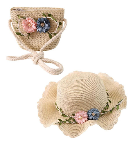 Sombrero For El Sol For Niños, Gorra De Playa, Bolso