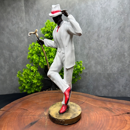 Zé Pelintra Mod 04 - Umbanda Candomblé Cor Branco