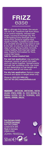 Sérum John Frieda Frizz-ease Extra Strength 6 Effect 50 Ml (