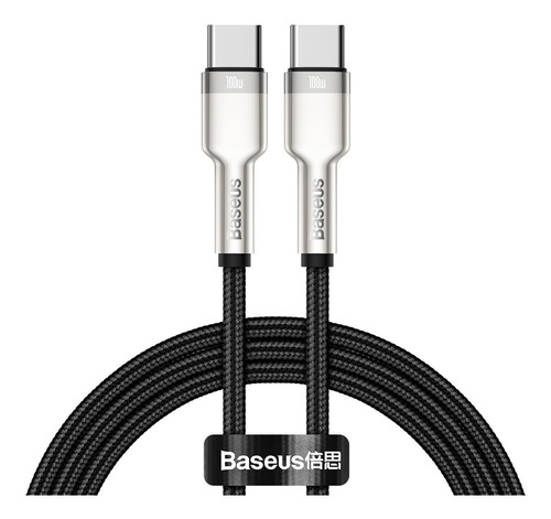 Cable Tipo C A Usb C / 100w 1mt/  Carga Rapida 20v 5a Baseus