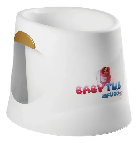 Banheira Babytub Ofurô Branco 1 a 6 Anos