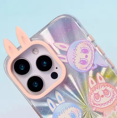 Monsters Big Into Energy Series-phone Case Iphone Pop Mart Multicolor Geométrico