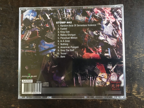 Cd Anthrax - Stomp 442 - Lacrado