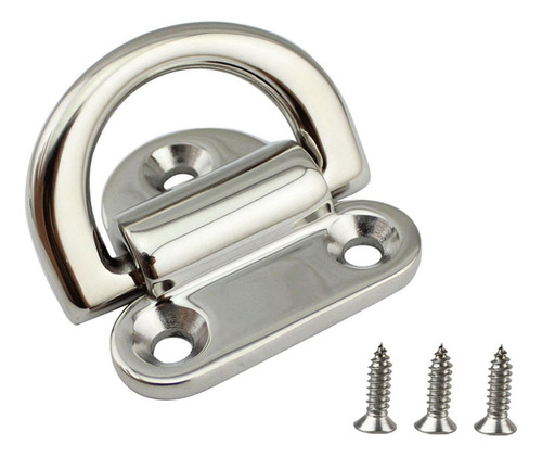 2 Piezas De Anillo De Con Almohadilla Plegable En Forma De D