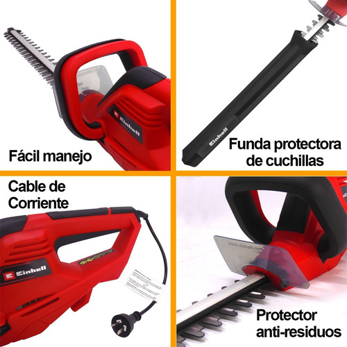 Imagen 7 de 9 de Cortacerco Electrico Einhell Podador 420w Espada 51cm 4245
