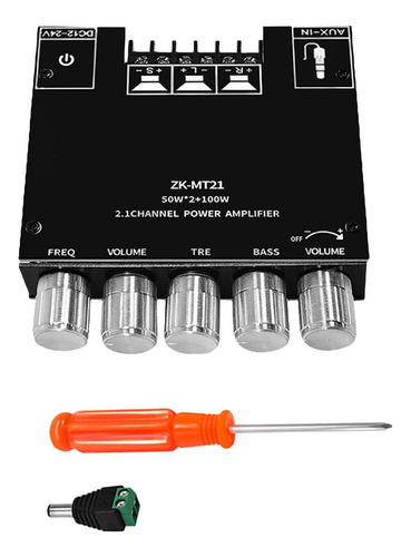 Módulo De Placa De Amplificador De Potencia 50w + Zk-mt21 Y