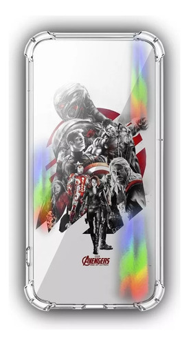 Carcasa Sticker Avengers D2 Para Todos Los Modelos Samsung