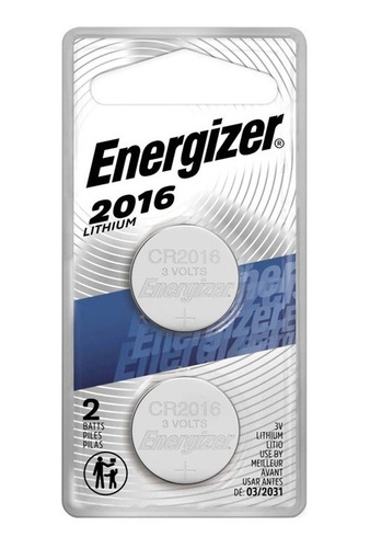 Batería De Moneda De Litio 2016 Energizer