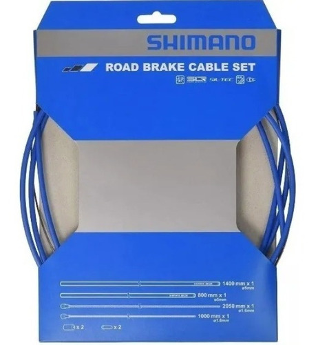 Cables Y Fundas De Freno Para Bicicleta Shimano Ptfe Kit