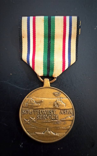 Antigua Medalla Guerra Del Golfo Ejercito Norteamericano!!!