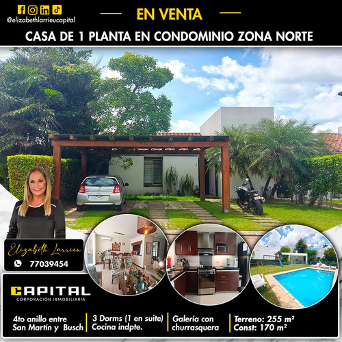 Casa En Venta Zona Norte Condominio Costa Blanca Ii