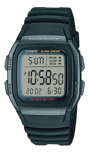 Reloj Casio Digital Hombre W-96h-1bv