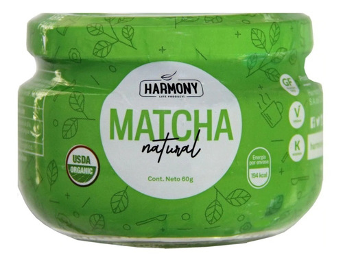 Te Matcha En Polvo Organico 60 G