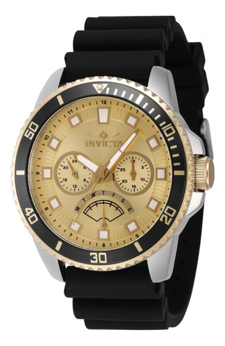 Reloj Para Hombres Invicta Pro Diver 46922 Negro