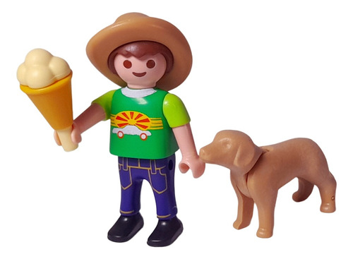 Playmobil Niño Con Mascota *3896 Tienda Playmomo