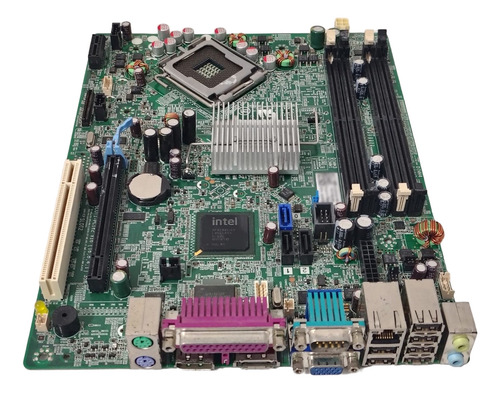 Tarjeta Madre Para Dell Optiplex 960 Torre Mt Dp/n 0h634k Verde (Reacondicionado)