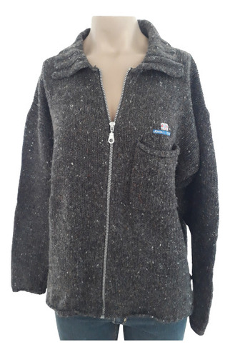 Sweater Lana Importado John L Cook Campera Oversize Cierre