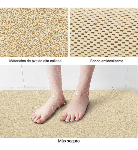 Alfombrilla Antideslizante Para Baño De Tapete De Ducha -
