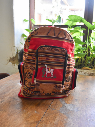 Mochila De Aguayo Grande - Norteña Deco