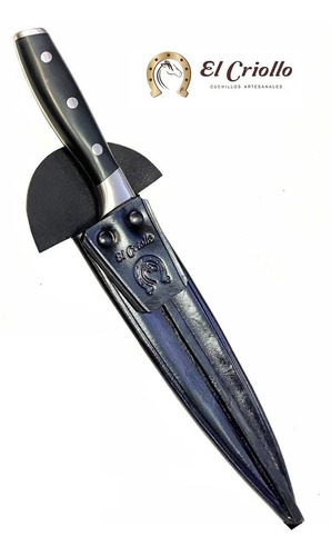 Cuchillo 3 Claveles Toledo Hoja 20cm 8'' 1533 + Vaina Negra