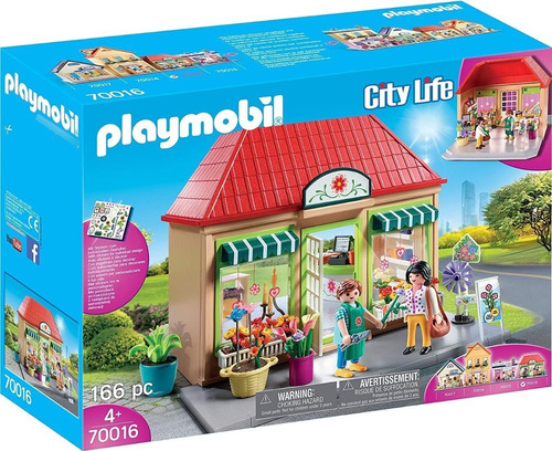 Playmobil 70016 City Life Tienda De Flores