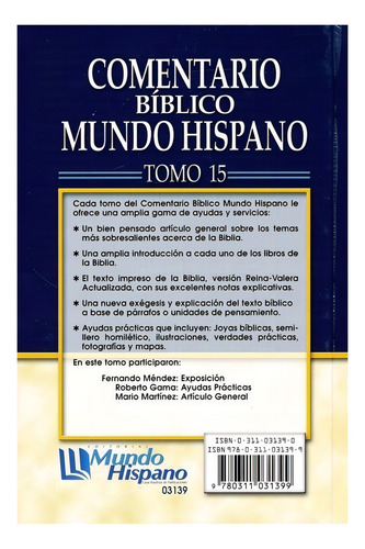 Comentario Biblico Mundo Hispano - Marcos