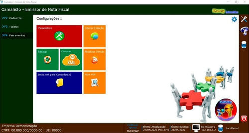 Imagem 4 de 8 de Software Comercial, Emissor De Nota Fiscal Eletrônica (nf-e)