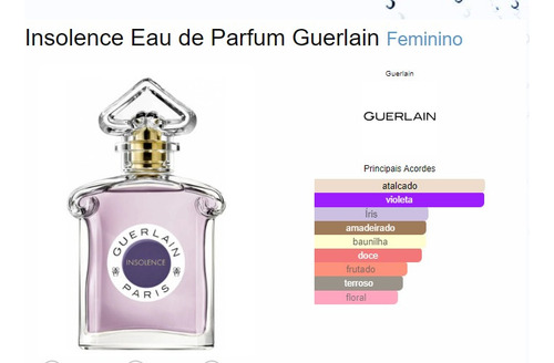 Perfume Guerlain Les Legendaires Insolence Feminino Edp 75ml