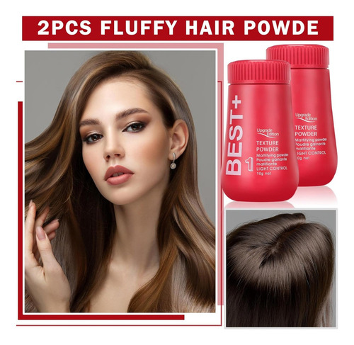 Polvo Para Peinar Volumen Con Textura De Cabello Esponjoso P