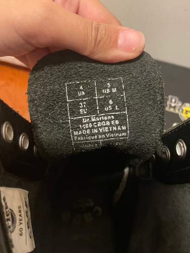 Borcegos Dr. Martens - T.37