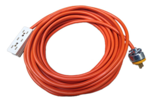 Extensión Eléctrica De Uso Rudo Reforzada De 10 Mts.