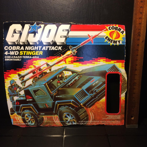 G.i. Joe Solo La Caja Del Cobra Night Attack 