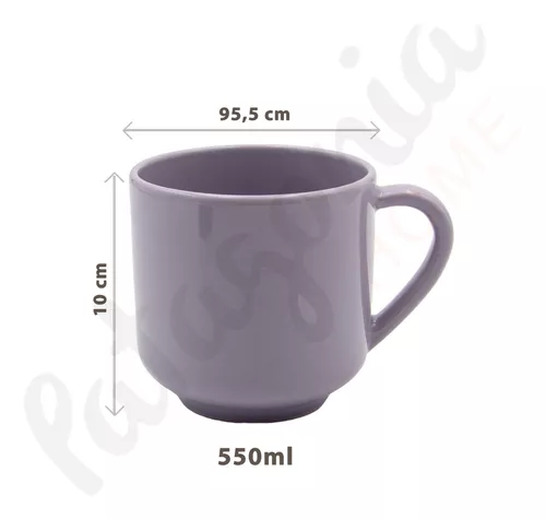 Taza Desayuno Tazón Taza Mug Grande 550ml Bazar Oferta