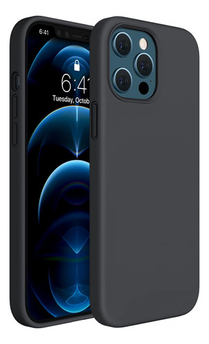 Funda Miracase Para iPhone 12 Pro Max Black