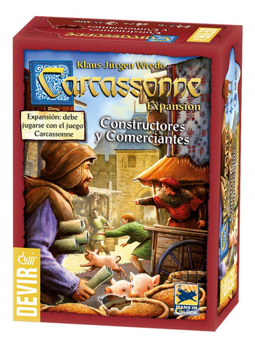 Carcassonne: Constructores Y Comerciantes - Español